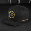Snapback Cap - Black & Gold