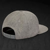 Snapback Cap - Granite & White Pablo & Capone Caps nudosz.myshopify.com