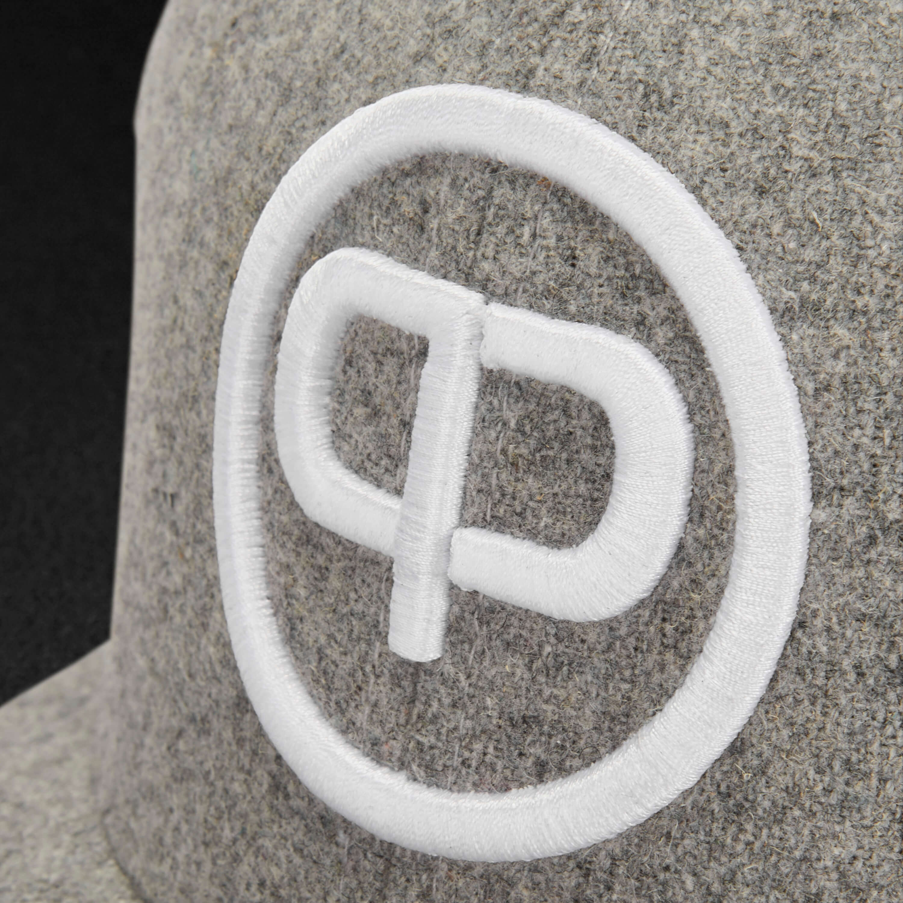 Snapback Cap - Granite & White Pablo & Capone Caps nudosz.myshopify.com