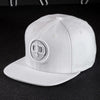 Snapback Cap - White & White