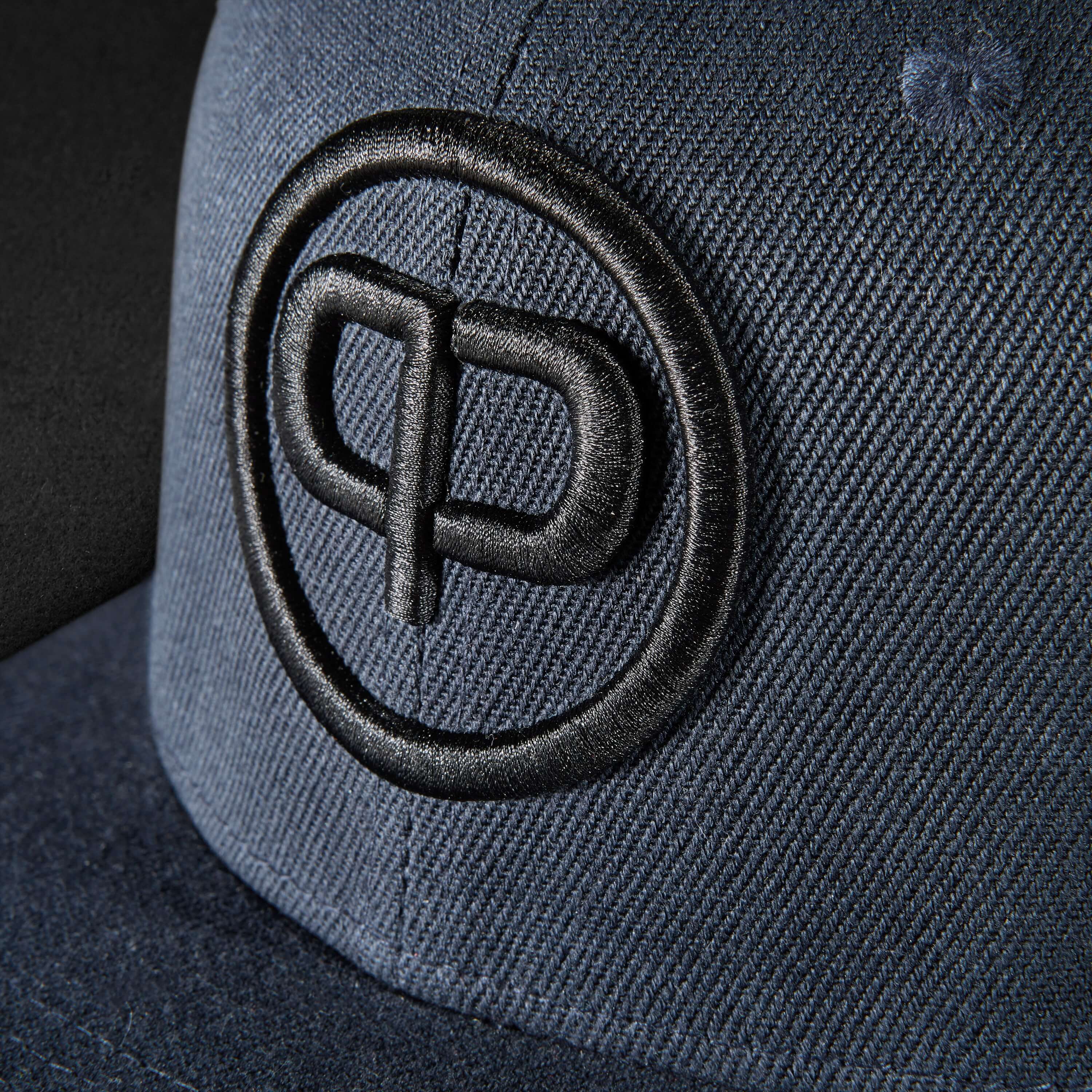 Trucker Cap - Navy Blue & Black
