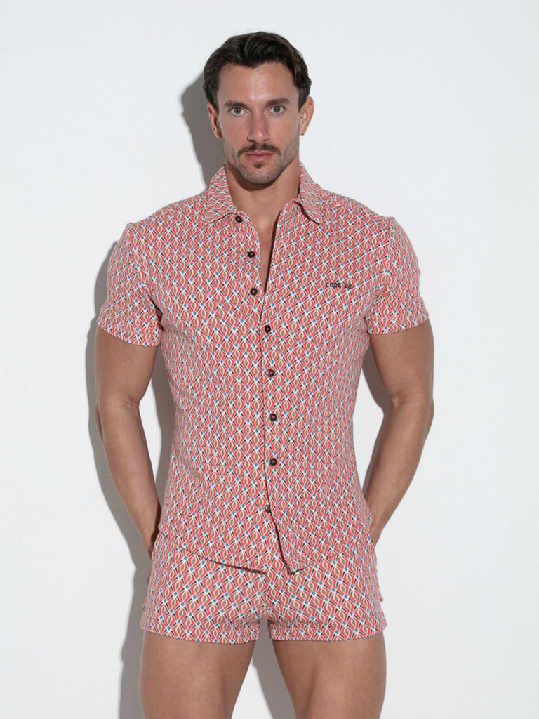 CODE 22 Stretch Hemd 9721, Freizeithemd bedruckt Code 22 Kleidung & Accessoires:Herren:Herrenmode:Shirts & Hemden:Freizeithemden & Shirts nudosz.myshopify.com