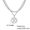 Unift Buddhismus Hindu Yoga Om Aum Halskette - Übernatürlicher Talisman aus Edelstahl