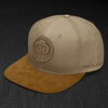 Snapback Cap - All Sand & Suede