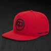 Snapback Cap - Red & Black