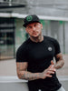 Snapback Cap - Black & Venom Green
