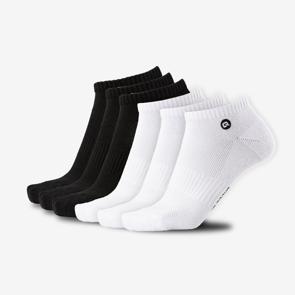 Gepolstert kurze Knöchel Socken für Damen und Herren 6X Paar