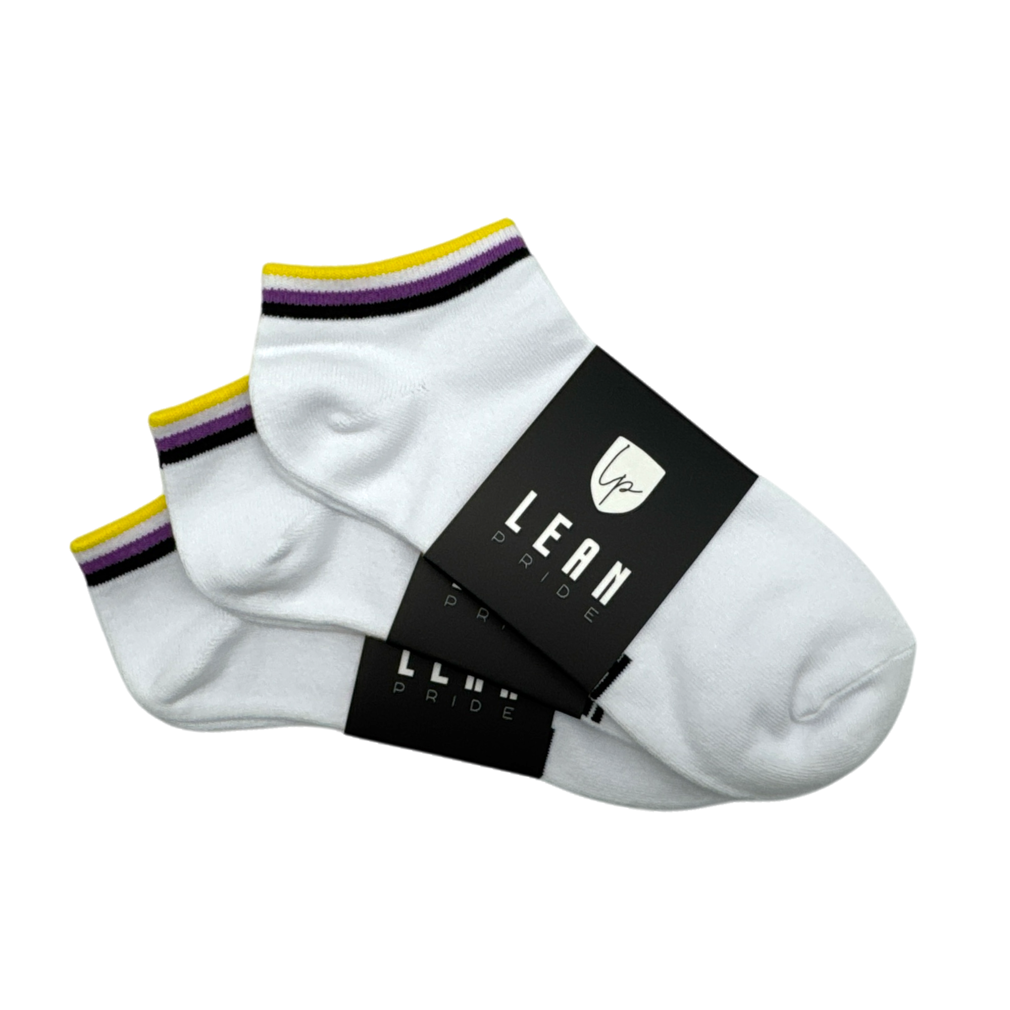 Sneaker-Socken (3er Pack) - Rainbow