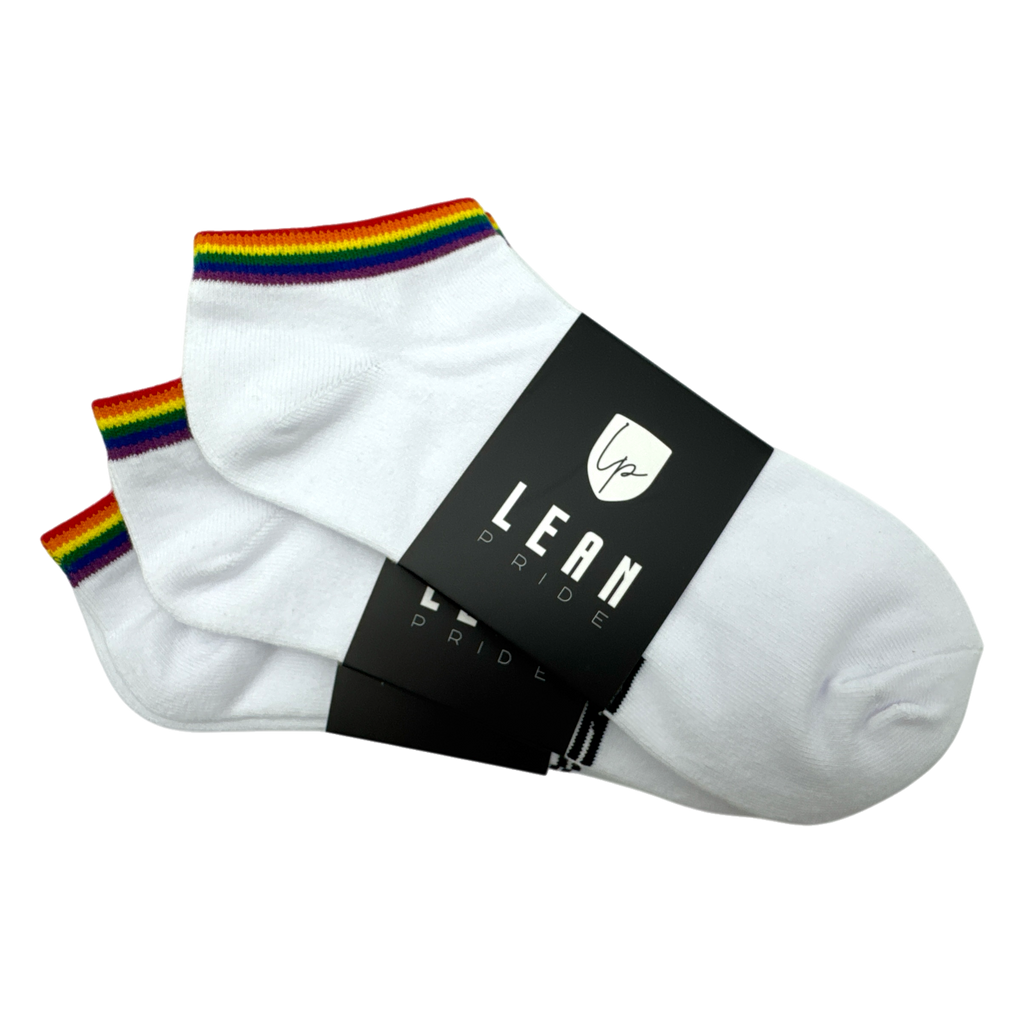 Sneaker-Socken (3er Pack) - Rainbow