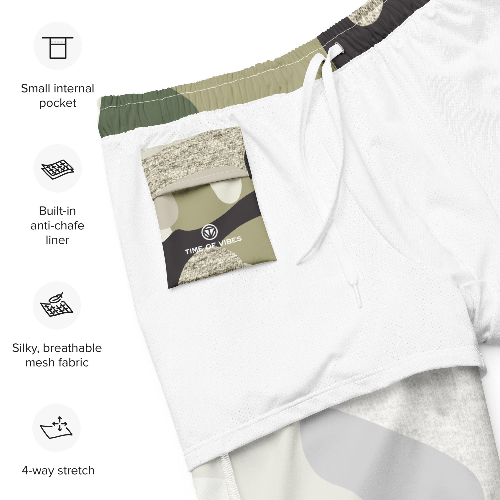 TOV Badeshorts | CAMOUFLAGE