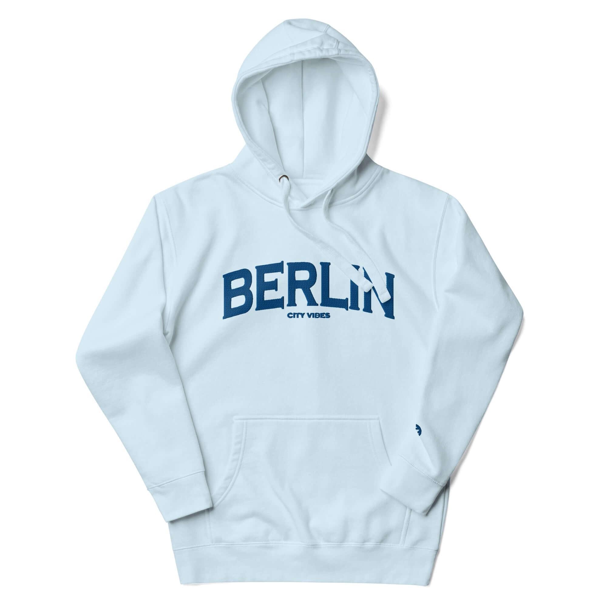 TOV Hoodie City | BERLIN (Hellblau/Blau) * Unisex