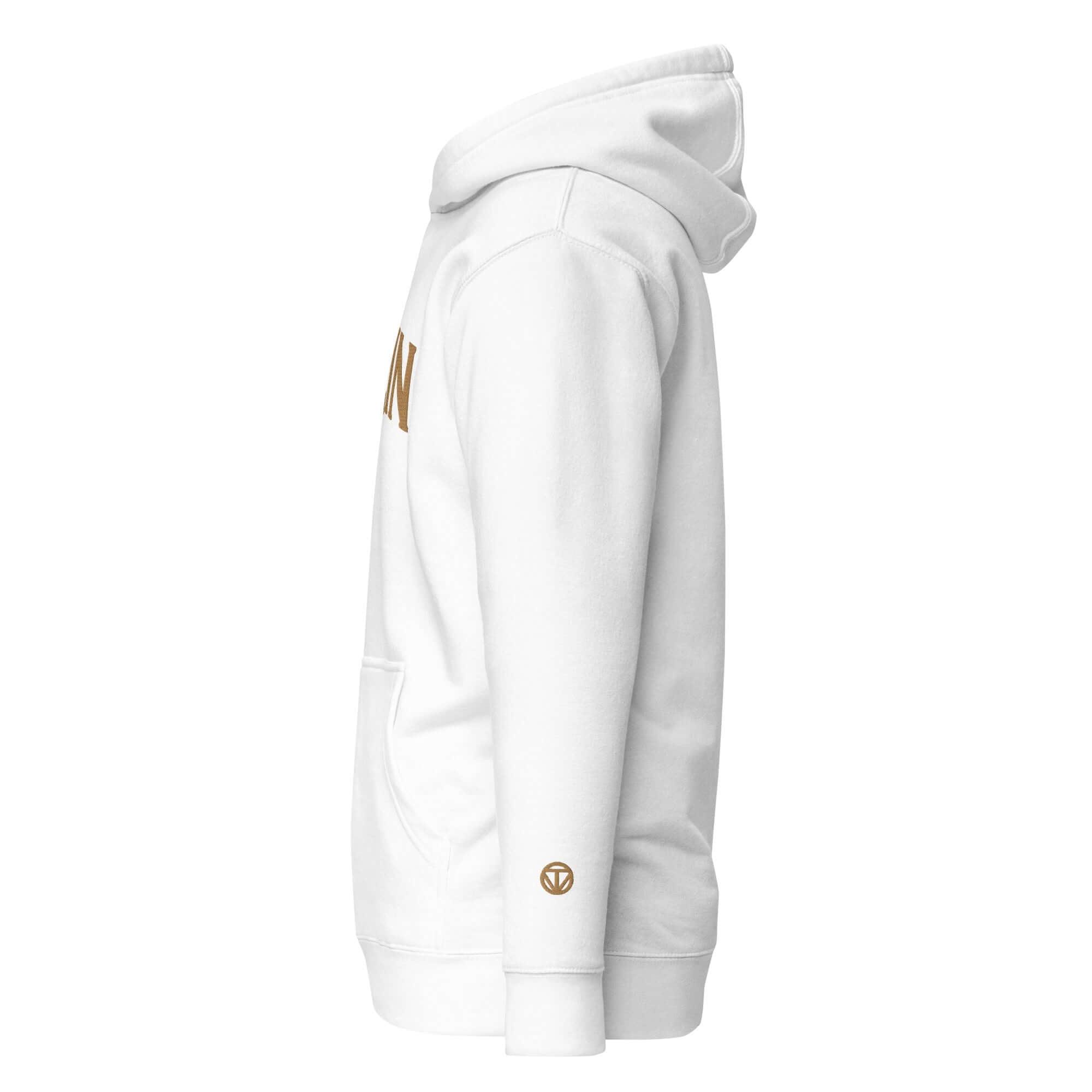 TOV Hoodie City | BERLIN (Weiß/Gold) * Unisex