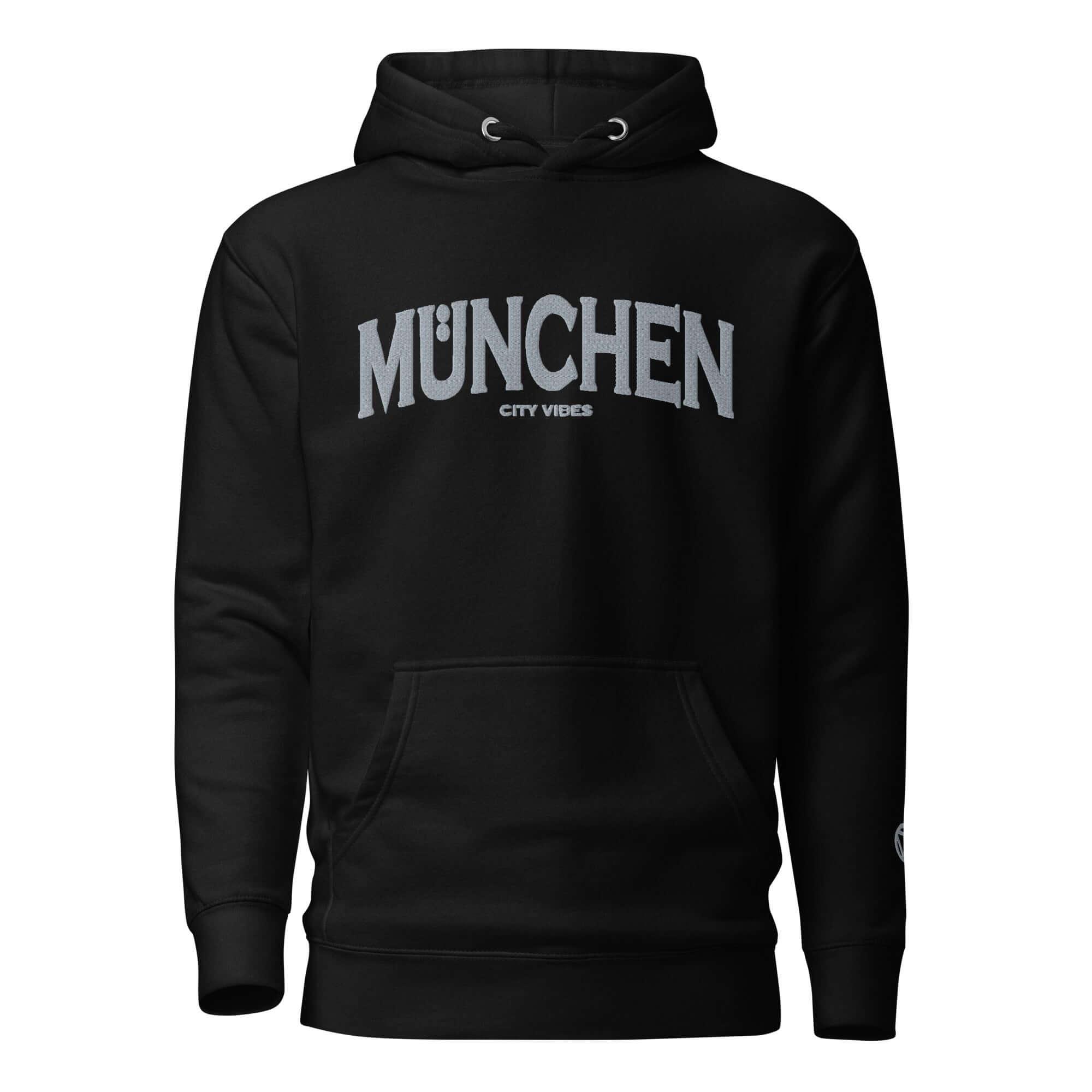 TOV Hoodie City | MÜNCHEN (Schwarz/Grau) * Unisex