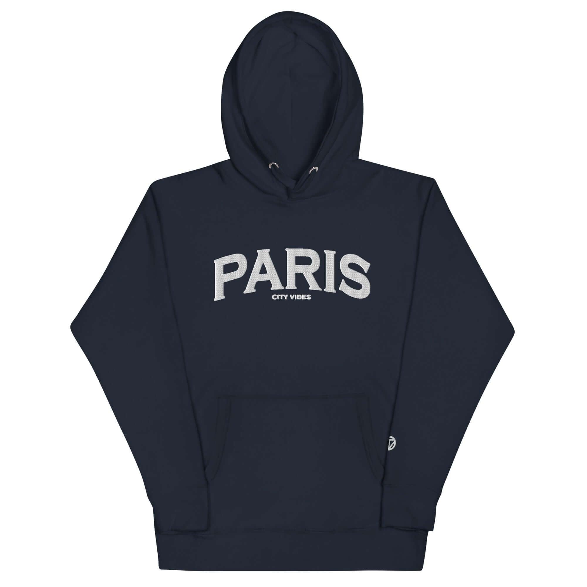 TOV Hoodie City | PARIS (Navy/Weiß) * Unisex