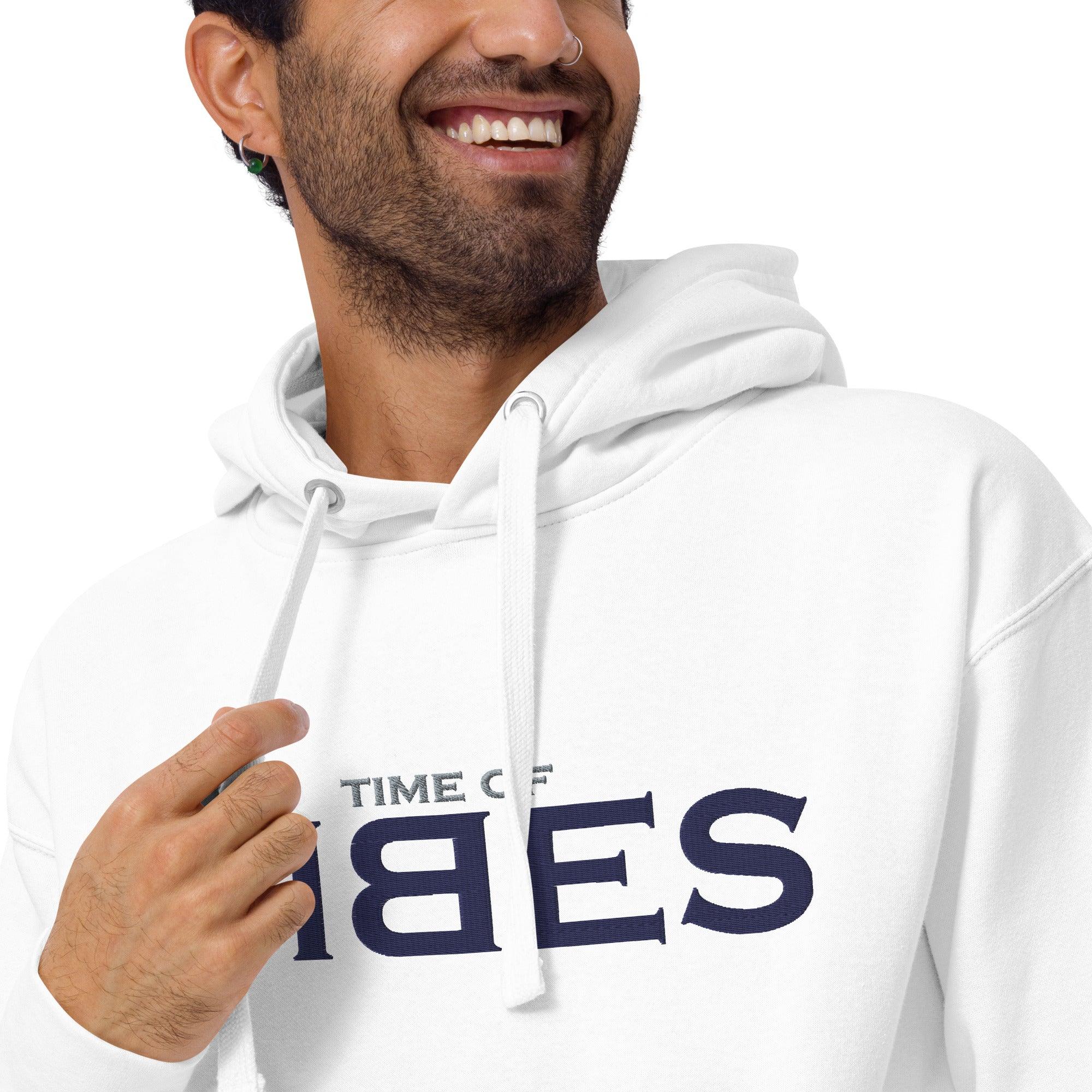 TOV Hoodie | VIBES (Weiß/Blau) * Unisex