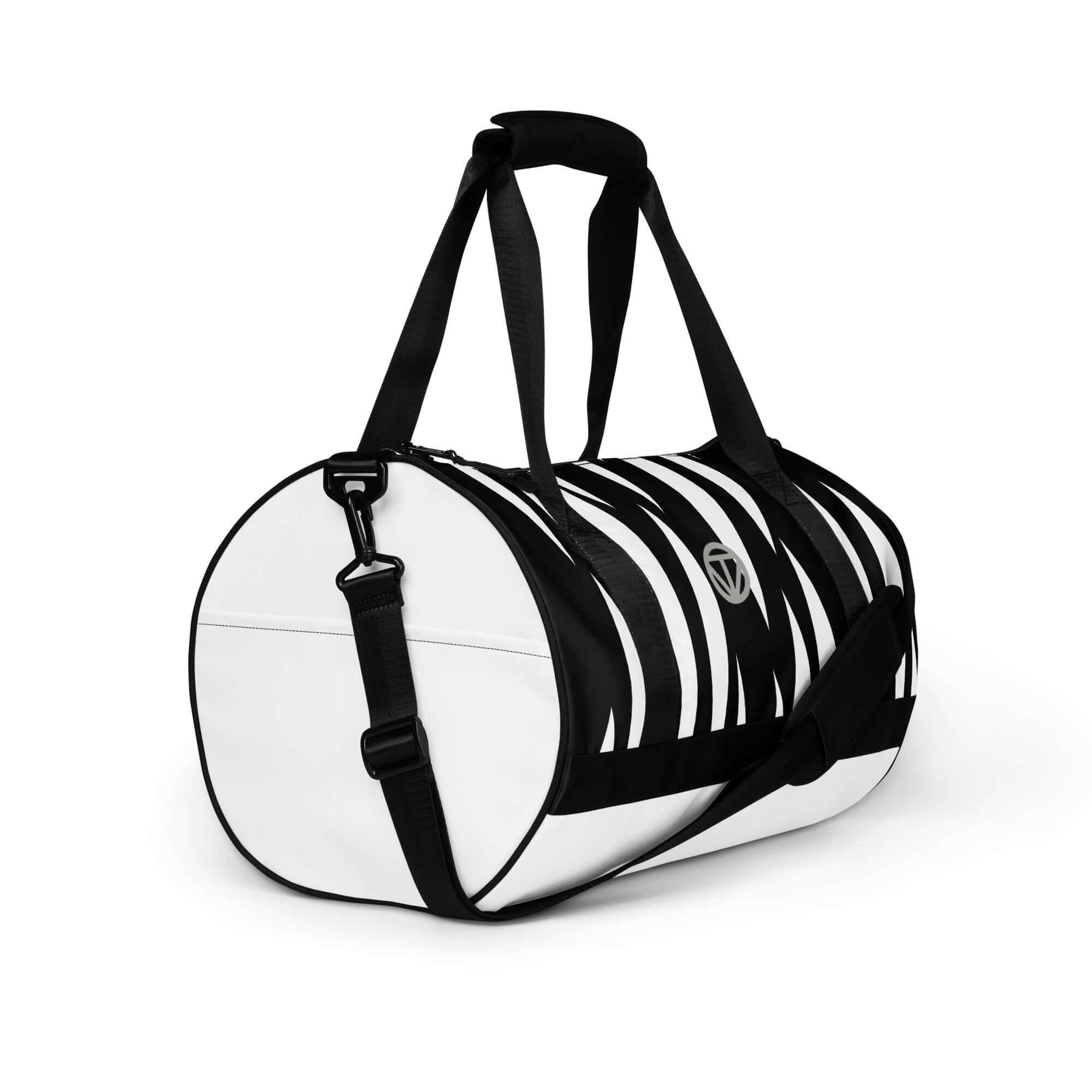 TOV Sporttasche | JUNGLE (Schwarz/Weiß)