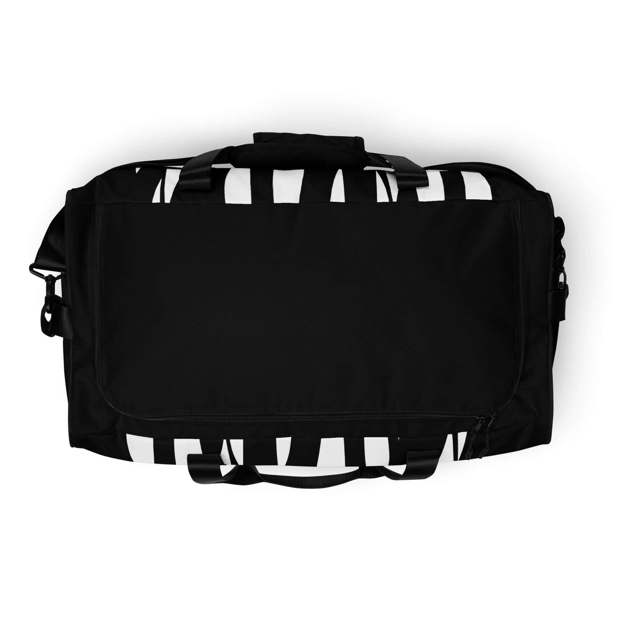 TOV Reisetasche | JUNGLE (Schwarz/Weiß)