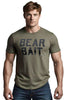 ajaxx63 BEAR BAIT, military green T-Shirt, print ajaxx63 Kleidung & Accessoires:Herren:Herrenmode:Shirts & Hemden:T-Shirts nudosz.myshopify.com