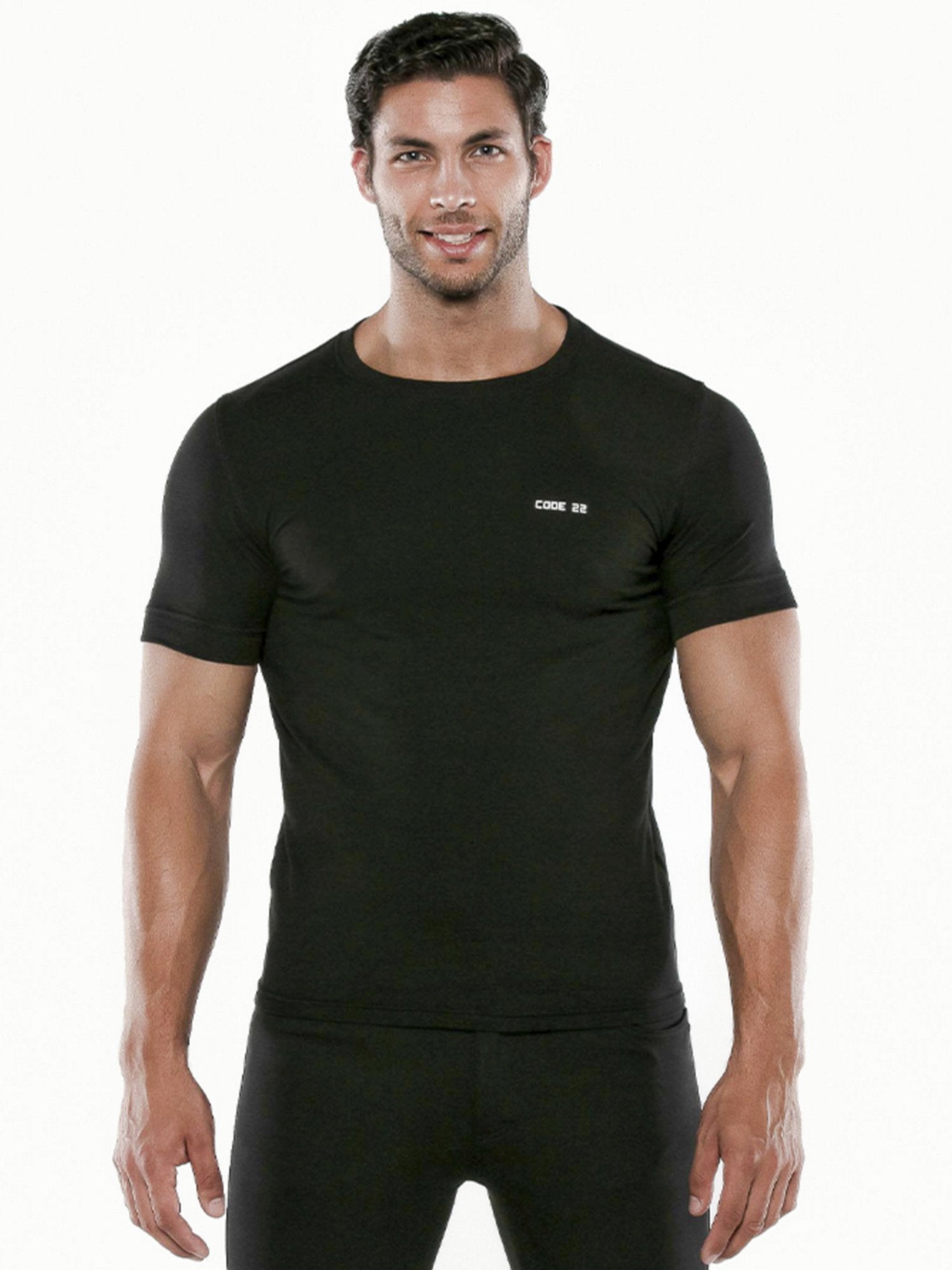 CODE 22 BASIC T-Shirt 3334 Baumwolle - noodosz CODE 22  BASIC T-Shirt 3334 Baumwolle Code 22 Kleidung & Accessoires:Herren:Herrenmode:Shirts & Hemden:T-Shirts nudosz.myshopify.com