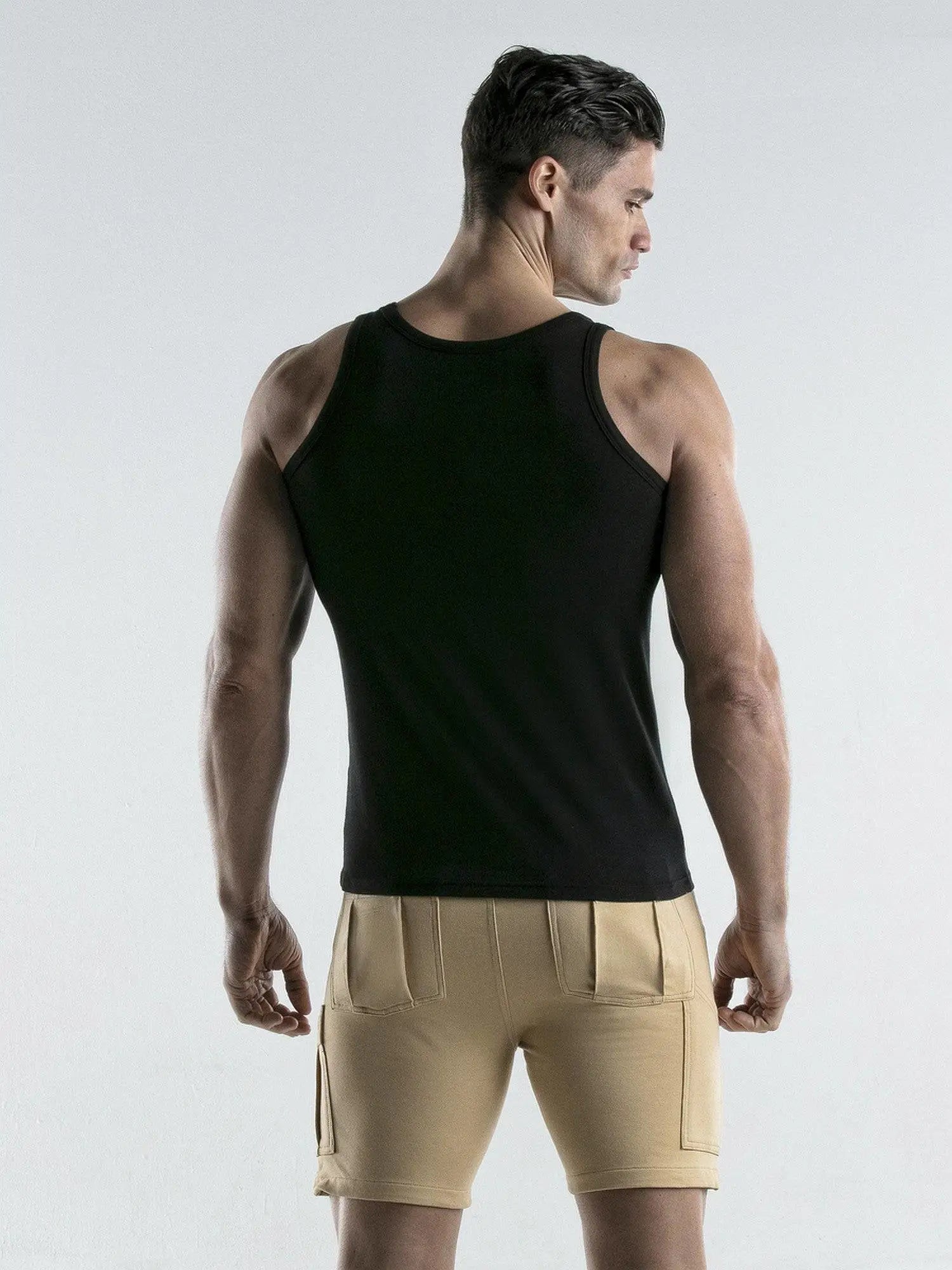 CODE 22 - BASIC TANK TOP 3300 - noodosz CODE 22  - BASIC TANK TOP 3300 Code 22 Kleidung & Accessoires:Herren:Herrenmode:Fitnessmode:Sporttops nudosz.myshopify.com