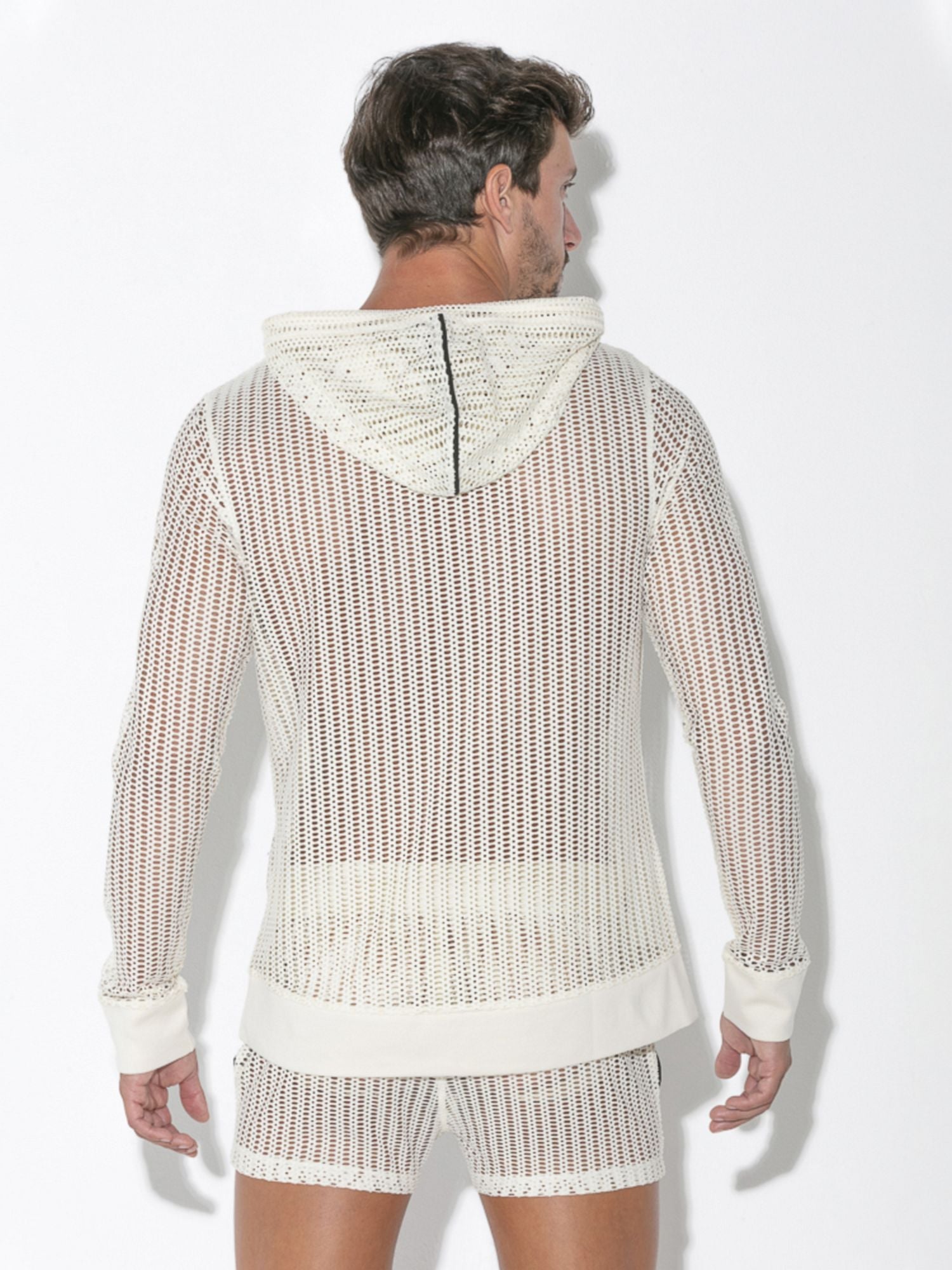 CODE 22 Openwork Jacquard Hoody 9626 - noodosz CODE 22  Openwork Jacquard Hoody 9626 Code 22 Kleidung & Accessoires:Herren:Herrenmode:Jacken, Mäntel & Westen nudosz.myshopify.com