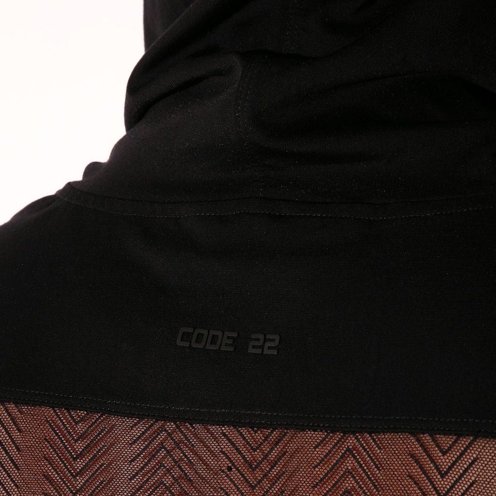 CODE 22 ROCK HOODY 9825, ärmelloses Kapuzenshirt - noodosz - Code 22 - 