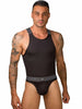 EROS VENEZIANI CB103 - Herren Body Bodysuit Overall Stretch Einteiler Singlet - noodosz