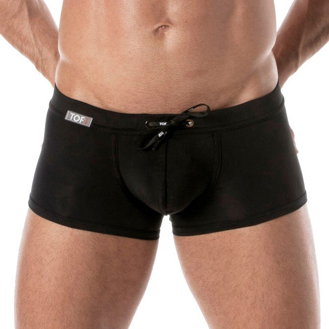Holidays Swim Trunks Black - noodosz - TOF Paris - 
