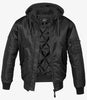 Hooded MA1 Bomber Jacket