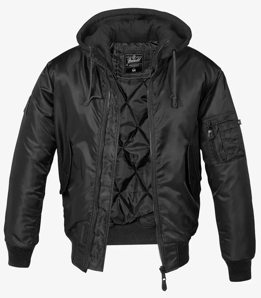 Hooded MA1 Bomber Jacket - noodosz - Norvine - 