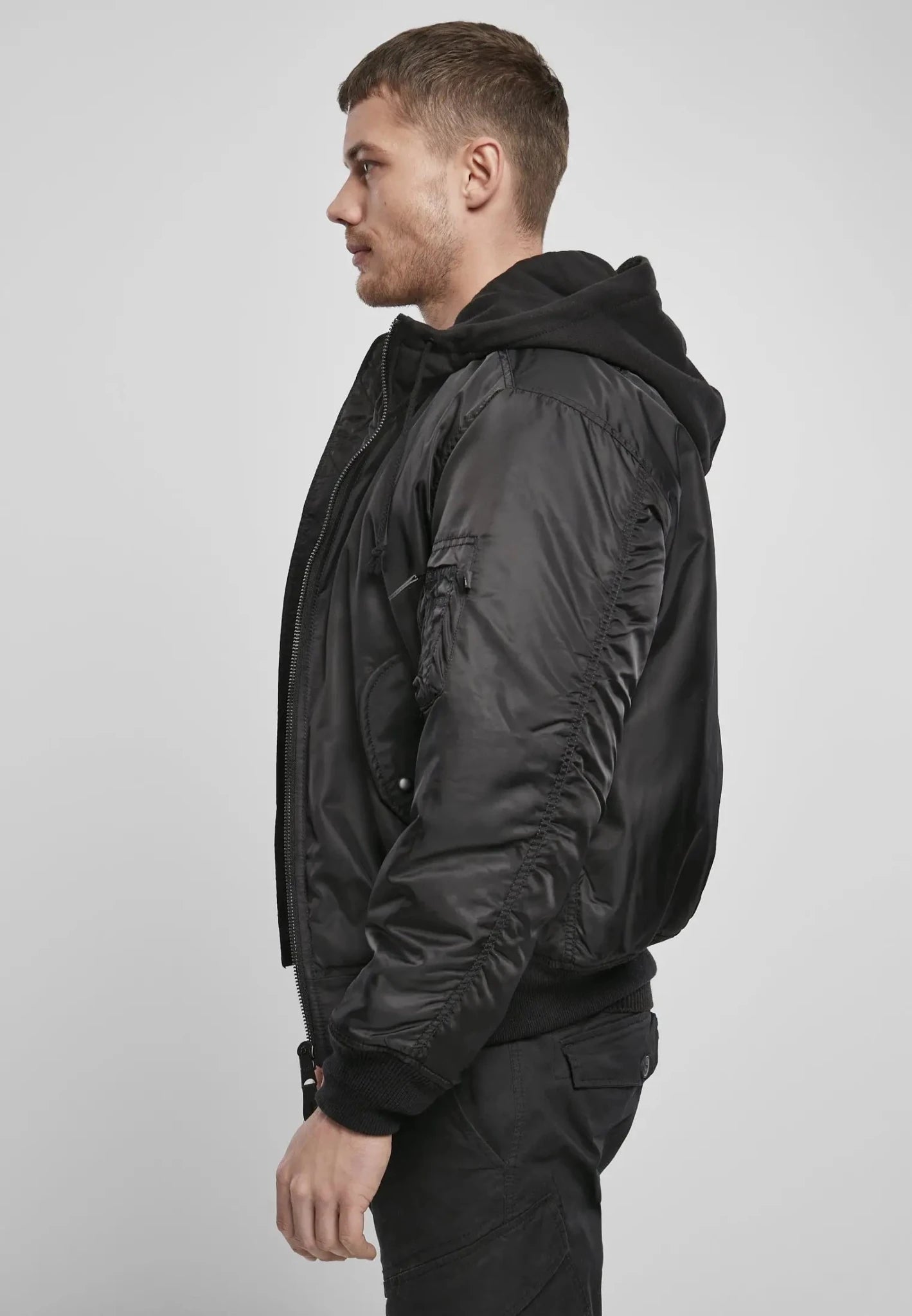 Hooded MA1 Bomber Jacket - noodosz - Norvine - 