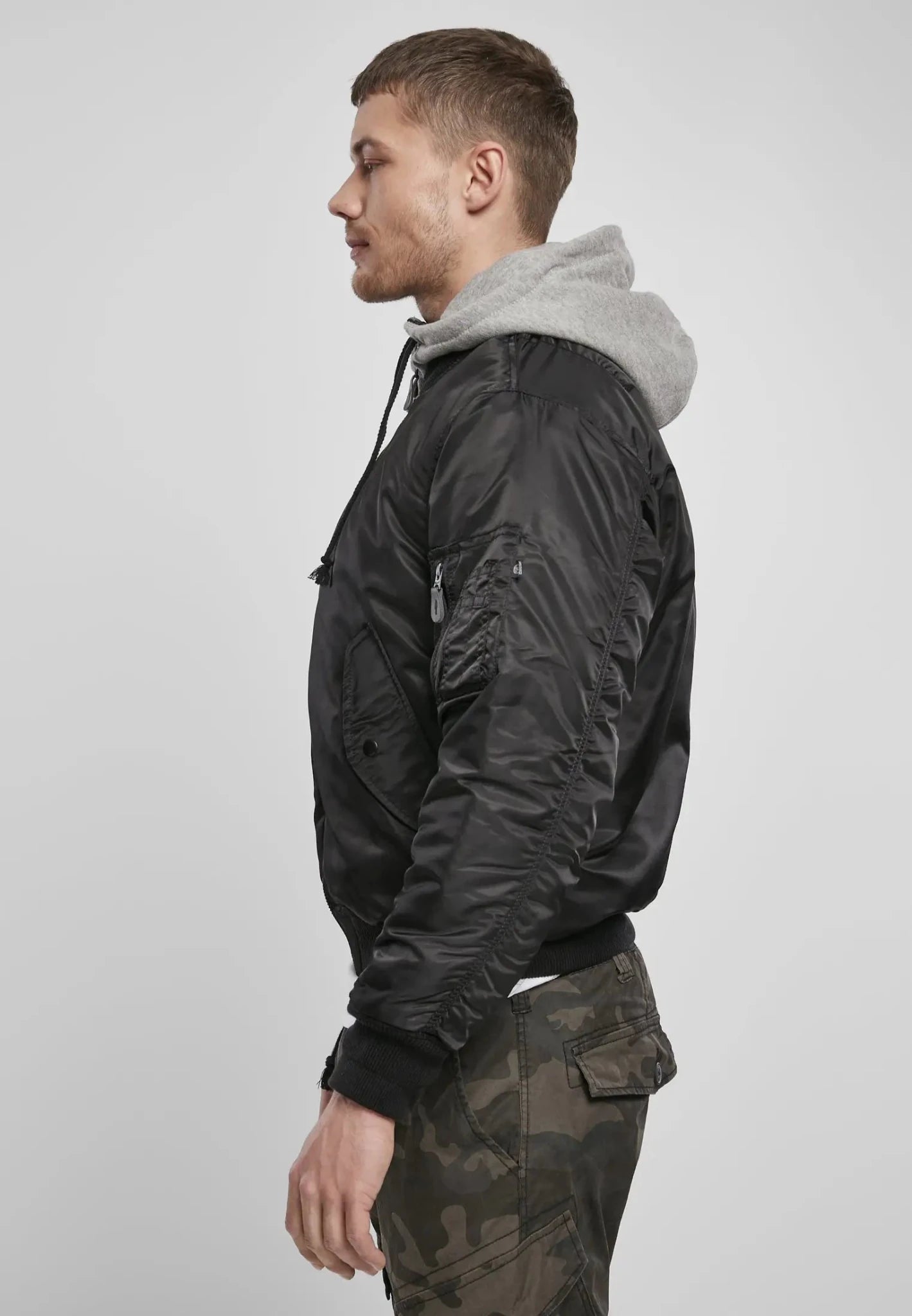 Hooded MA1 Bomber Jacket - noodosz - Norvine - 