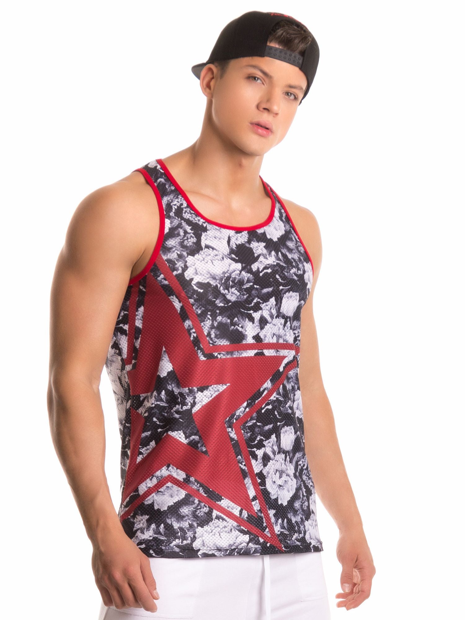 JOR 0261 BLOOM Herren Tank Top - noodosz - Jor - Kleidung & Accessoires:Herrenmode:Shirts & Hemden:T - Shirts JOR 0261 BLOOM Herren Tank Top Jor Kleidung & Accessoires:Herrenmode:Shirts & Hemden:T-Shirts nudosz.myshopify.com