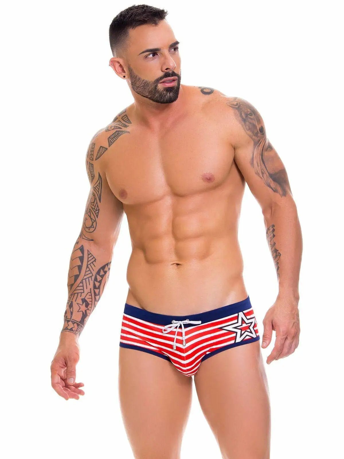 JOR 0657 FRANKIE Herren Badehose Badeslip Matrosen Comic Trunk - noodosz JOR 0657 FRANKIE Herren Badehose Badeslip Matrosen Comic Trunk Jor Kleidung & Accessoires:Herren:Herrenmode:Bademode nudosz.myshopify.com