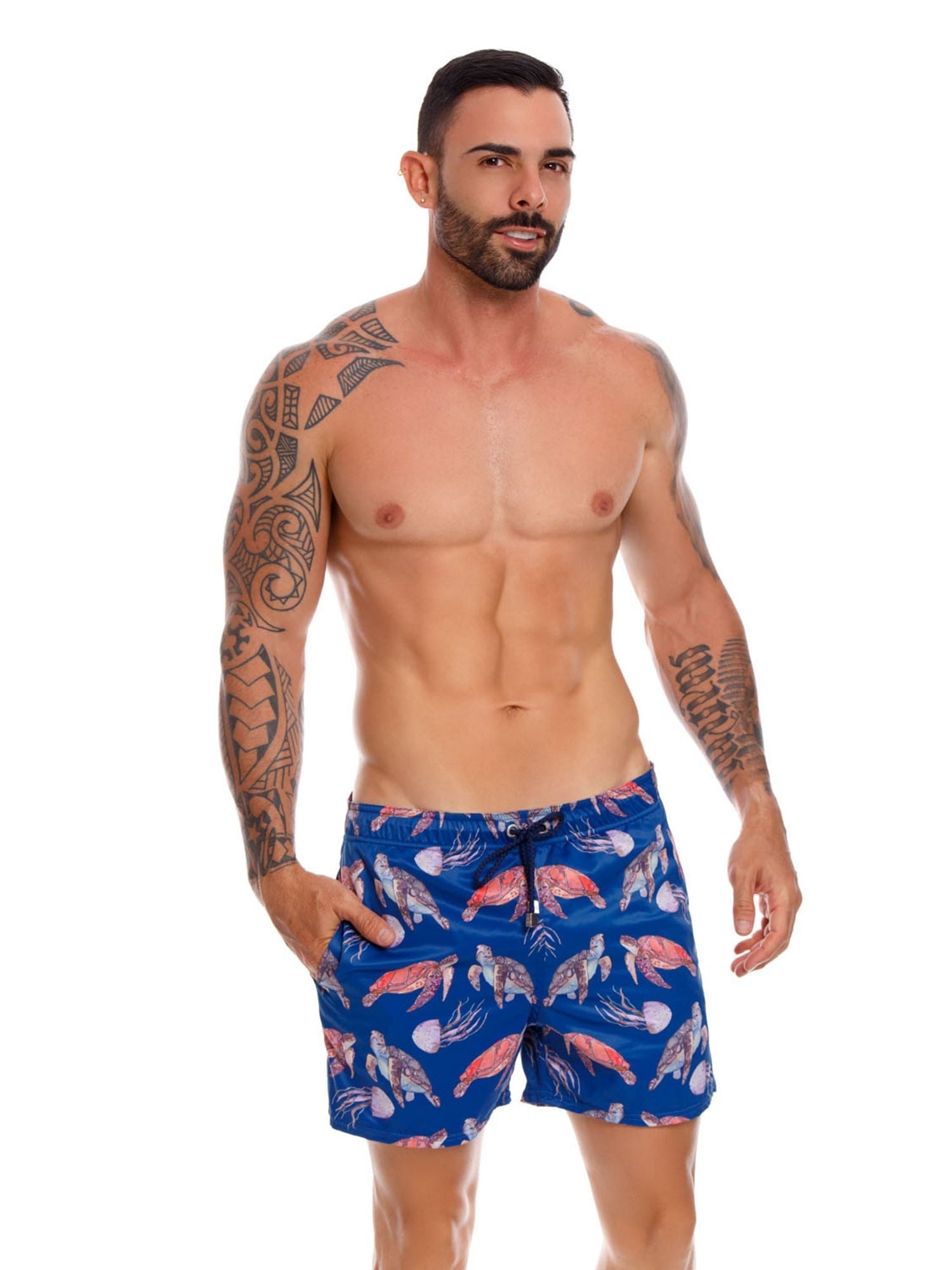 JOR 1043 TURTLE Badeshorts, Boardshorts bedruckt - noodosz - Jor - Kleidung & Accessoires:Herrenmode:Bademode JOR 1043 TURTLE Badeshorts, Boardshorts bedruckt Jor Kleidung & Accessoires:Herrenmode:Bademode nudosz.myshopify.com