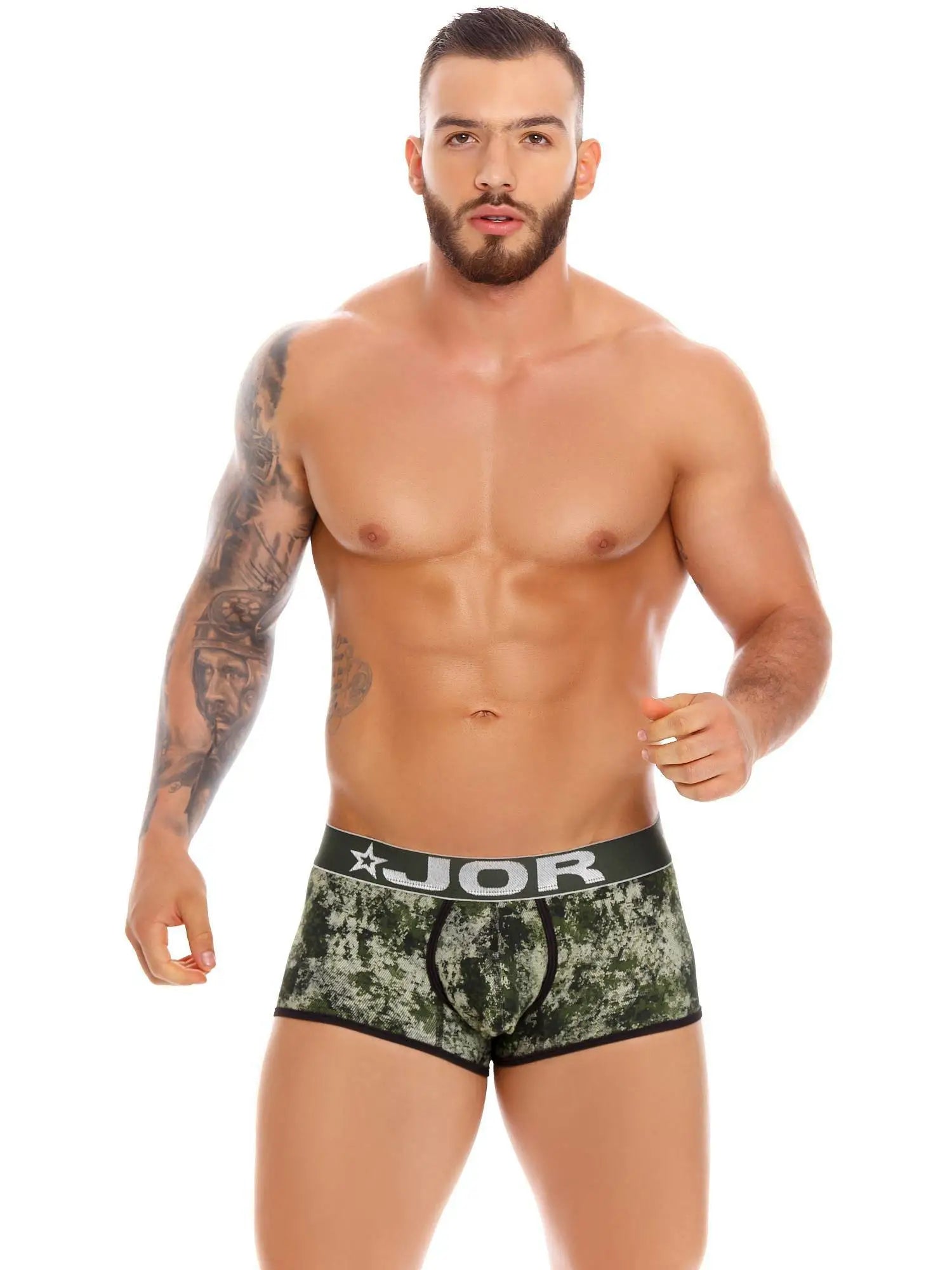 JOR 1217 Herren Boxer Boxershorts Trunk bedruckt mit Motiv Army Camou - noodosz JOR 1217 Herren Boxer Boxershorts Trunk bedruckt mit Motiv Army Camou Jor product_type nudosz.myshopify.com