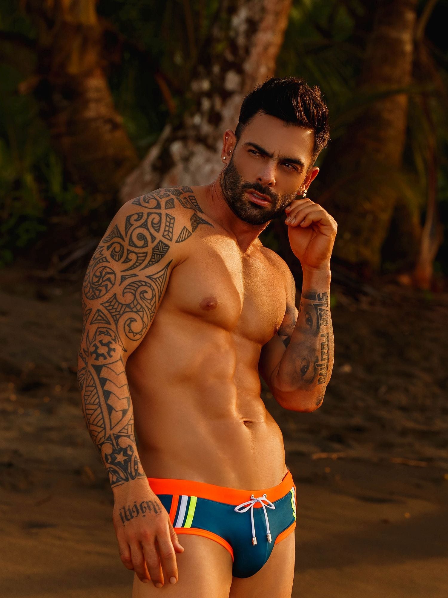 JOR 1546 OLIMPIC PRIDE Herren Badehose mit Streifen - noodosz - Jor - Kleidung & Accessoires:Herren:Herrenmode:Bademode JOR 1546 OLIMPIC  PRIDE  Herren Badehose mit Streifen Jor Kleidung & Accessoires:Herren:Herrenmode:Bademode nudosz.myshopify.com