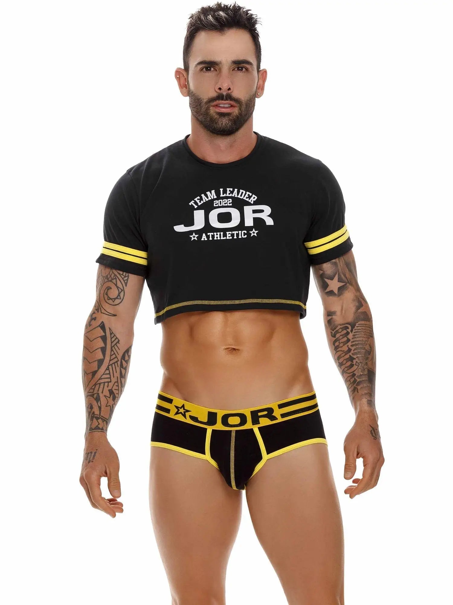 JOR 1617 VARSITY Crop Tank Top Sport Fetish - noodosz JOR 1617 VARSITY Crop Tank Top Sport Fetish Jor Kleidung & Accessoires:Spezielle Anlässe:Erotik:Bondage Bekleidung nudosz.myshopify.com