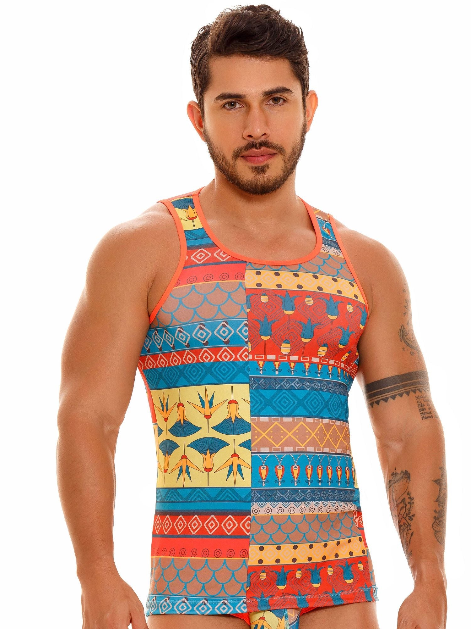 JOR 1869 SAHARA TANK - Top bedruckt - noodosz JOR 1869 SAHARA TANK - Top bedruckt Jor Kleidung & Accessoires:Herren:Herrenmode:Shirts & Hemden:T-Shirts nudosz.myshopify.com