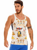 JOR 1874 OSIRIS TANK - Top bedruckt - noodosz JOR 1874 OSIRIS TANK - Top bedruckt Jor Kleidung & Accessoires:Herren:Herrenmode:Shirts & Hemden:T-Shirts nudosz.myshopify.com