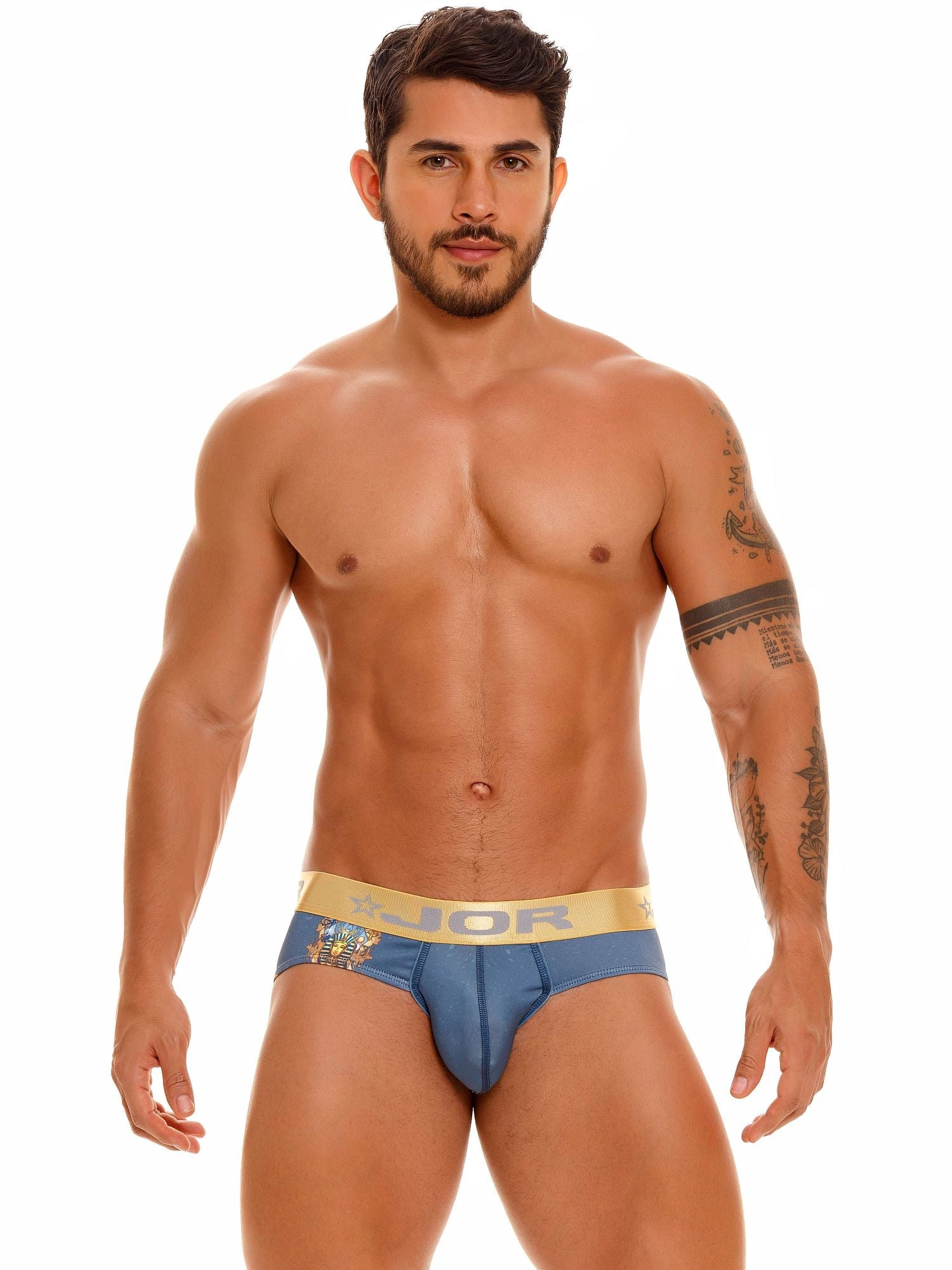 JOR 1881 LUXOR Unterhose - Brief bunt bedruckt - noodosz JOR 1881 LUXOR  Unterhose - Brief bunt bedruckt Jor Kleidung & Accessoires:Herren:Herrenmode:Unterwäsche nudosz.myshopify.com