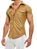 Modus Vivendi - 11141 LEATHER LEGACY SHIRT - Hemd - noodosz