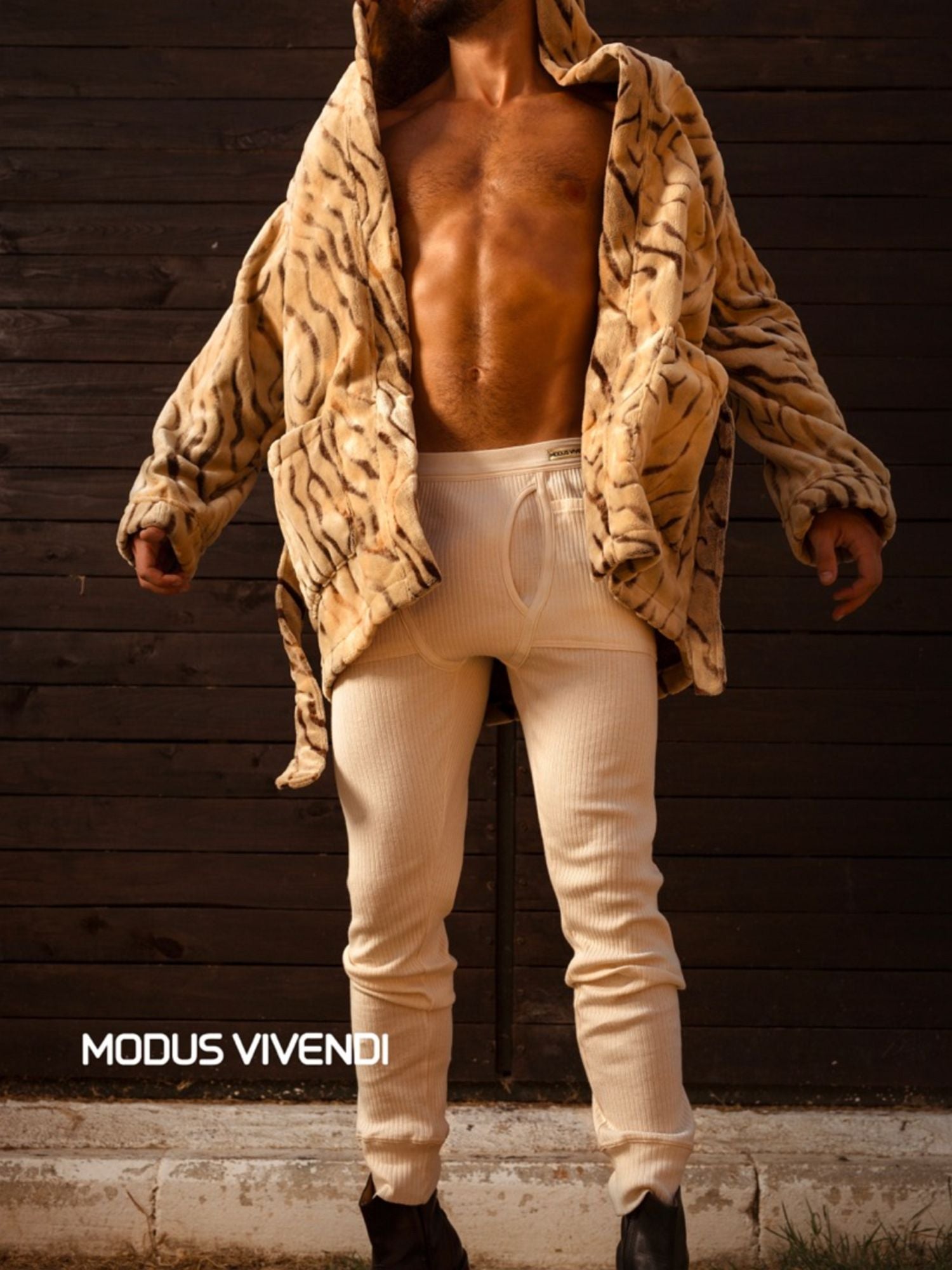 MODUS VIVENDI TIGER Meggings,  Lange Unterhose Lounge Pants Modus Vivendi Kleidung & Accessoires:Herren:Herrenmode nudosz.myshopify.com
