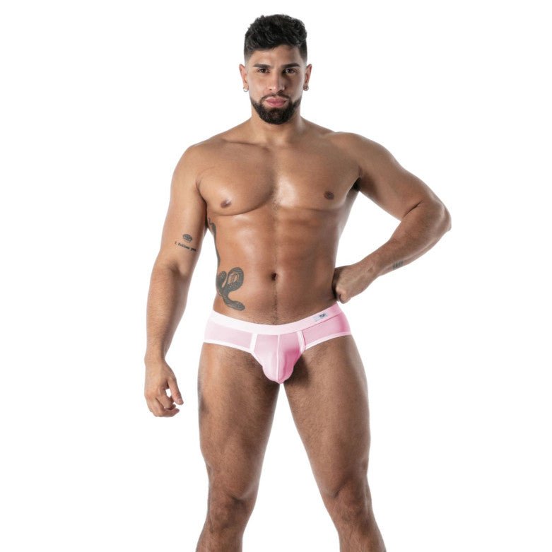 Mon Amour Microfiber Brief Pink - noodosz - TOF Paris - 
