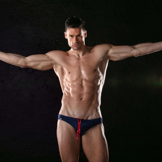 Plain Swim Mini Briefs Navy - noodosz - TOF Paris - 