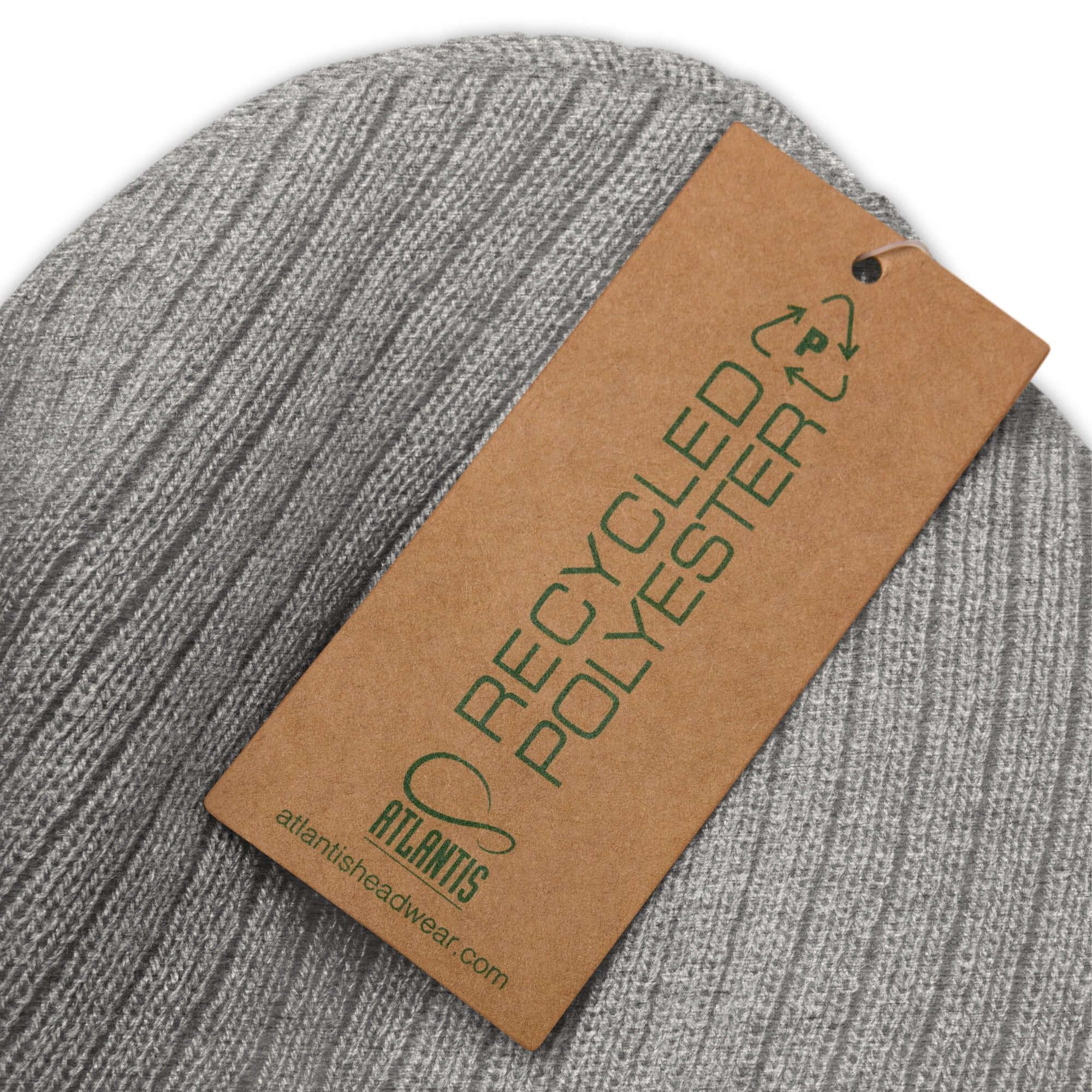 TOV Beanie - Strickmütze | VIBES (Grau/Silber) * Unisex