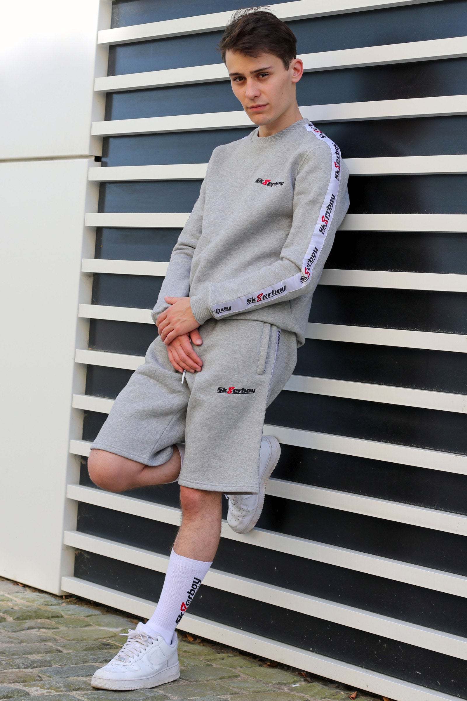 Sk8erboy® Heavy Sweatshorts grau Sk8erboy® product_type nudosz.myshopify.com