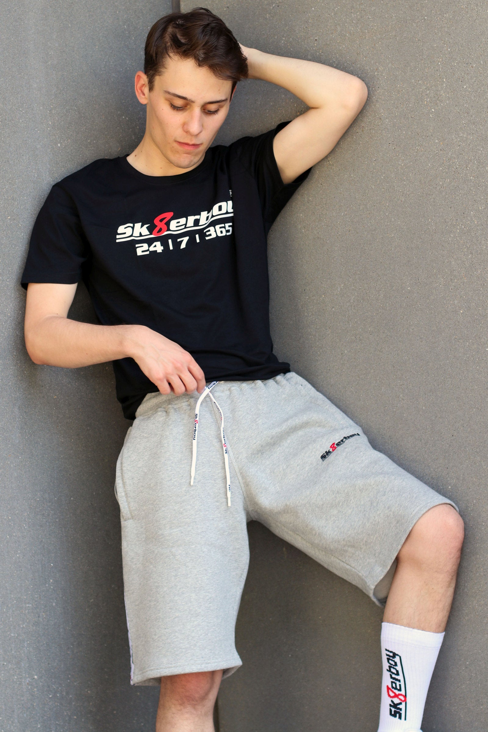 Sk8erboy® Heavy Sweatshorts grau Sk8erboy® product_type nudosz.myshopify.com