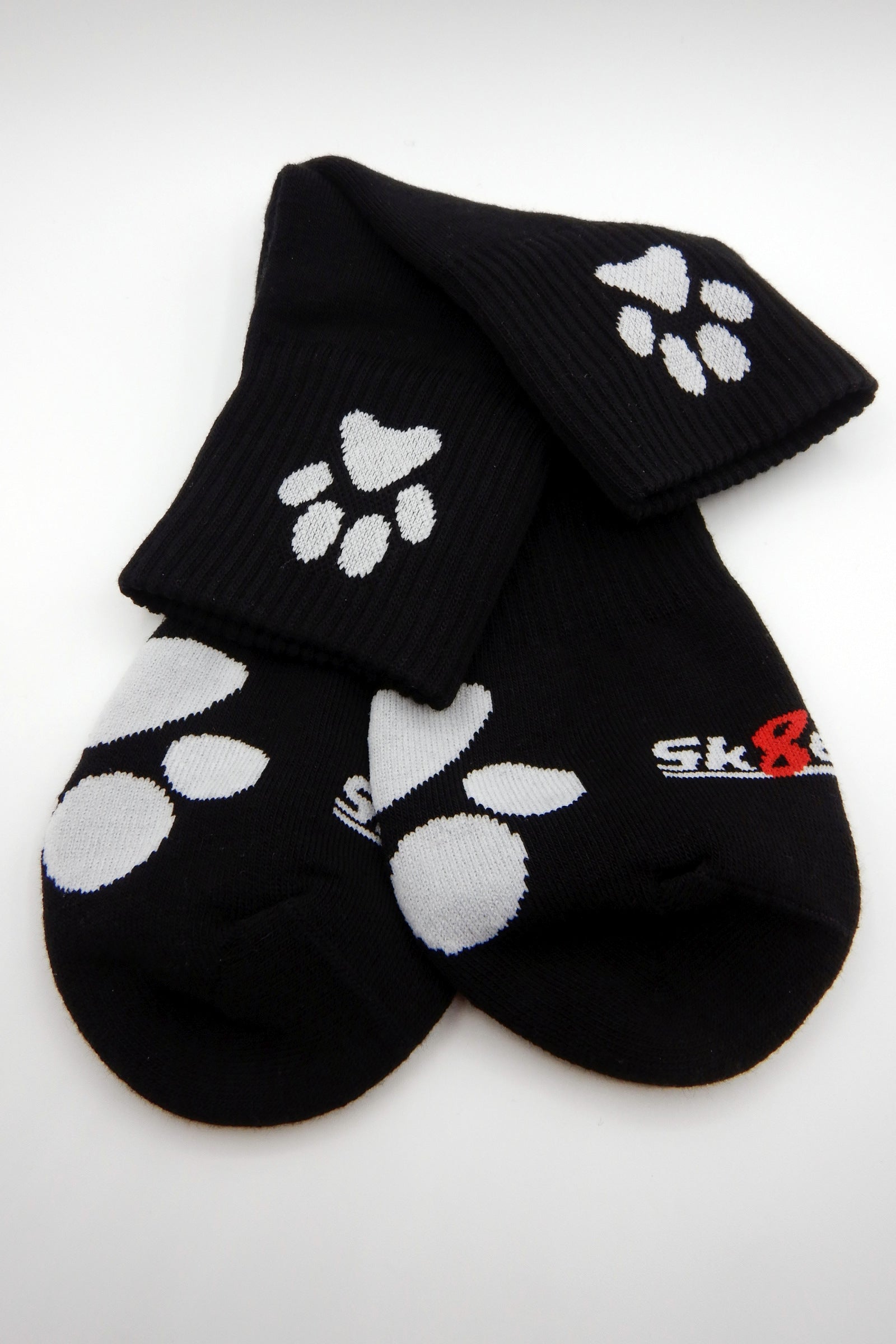 Sk8erboy® PUPPY Short Crew Socks schwarz Sk8erboy® Socken nudosz.myshopify.com