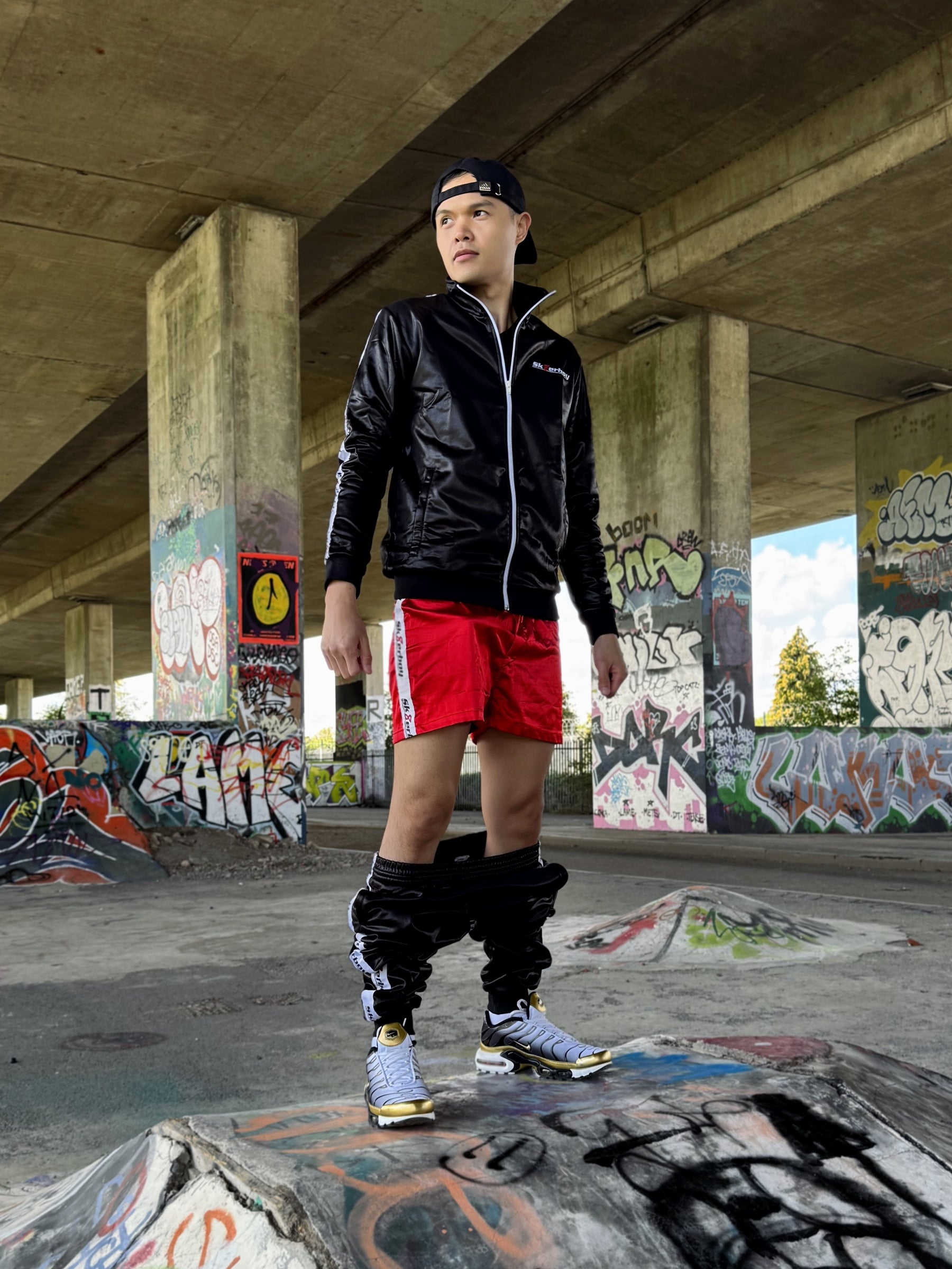 Sk8erboy® Shiny Boxershorts rot Sk8erboy® Underwear nudosz.myshopify.com